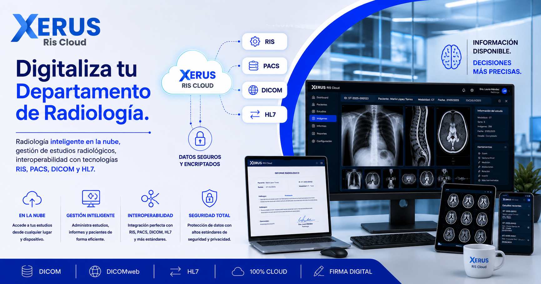 
                                        
                                        Digitaliza tu Departamento de Radiología                                                                        