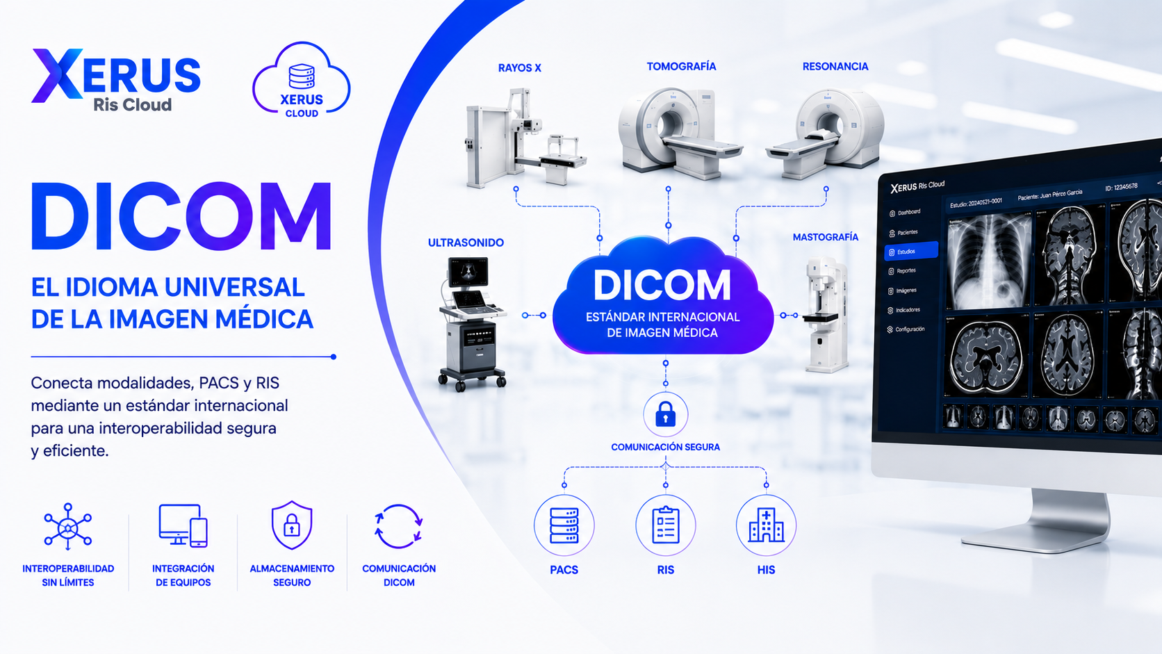DICOM: El idioma universal de la imagen médica y la base de la interoperabilidad hospitalaria.